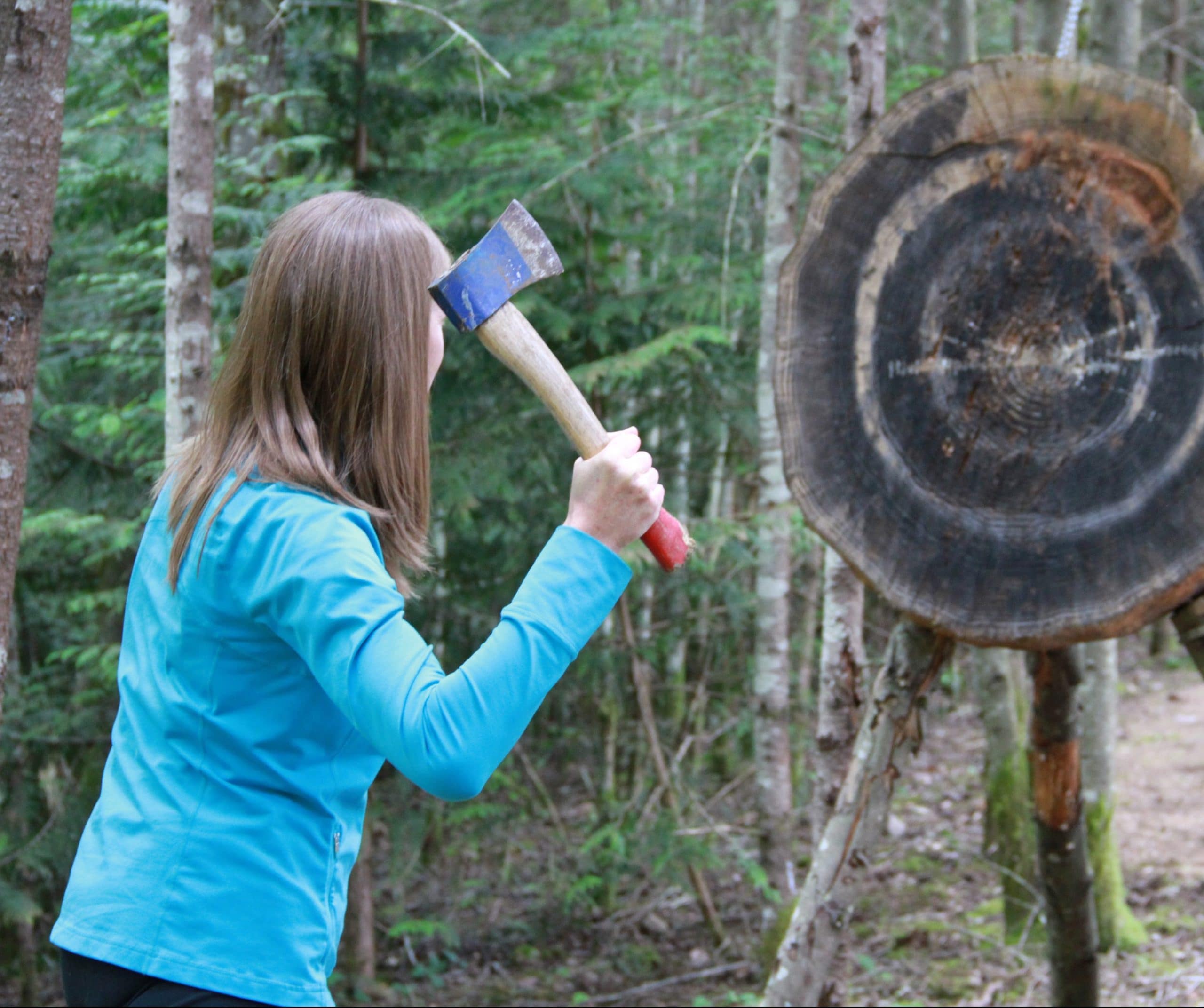 Ancient Weapons and Axe Throwing Experience Boar's Head Outfitters